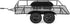 1/18 TRX4M K10 F150, 543g/each INJORA RC Trailer for Hauling Behind Car - Metal Hitch Mount Trailer for RC Crawler