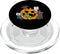 Cute Halloween Vampire Ghost Zombie Witch Cats In Pumpkin PopSockets MagSafe PopGrip for iPhone