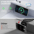 2024 Version 3 in 1 Wireless Charger Super Fast Charging Station for iPhone, Apple Watch, AirPods, White, Travel Dock