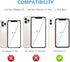 OT ONETOP Wallet Case for iPhone 11 with Card Holder, PU Leather Kickstand, Double Magnetic Clasp, Shockproof (Blue)