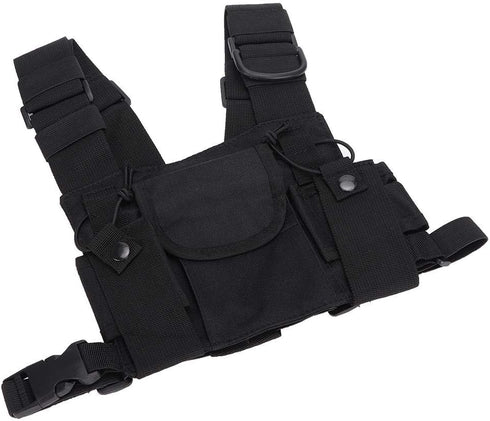 Socobeta Radio Walkie Talkie Chest Pocket Harness Bags, High Quality Front Pack Pouch