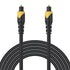 1M/3.3FT Amzpas Optical Cable, Gold-Plated Digital Toslink Cable, SPDIF Cord Extension, Plug Fiber Optic Cord