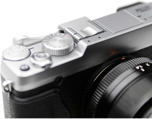 Thumbs Up Grip for Fuji X-E1, X-M1, X-A1, X-E2, X-Pro1 - New Version (Silver)