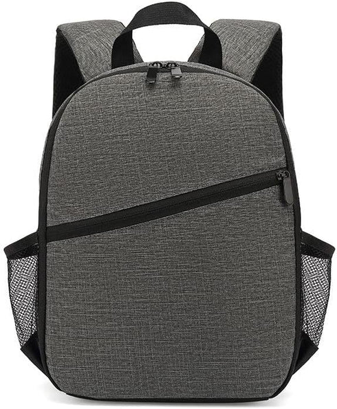 Waterproof Camera Backpack, Large Capacity Camera Bag for Unisex Outdoor Photography Hiking Travel, Grey