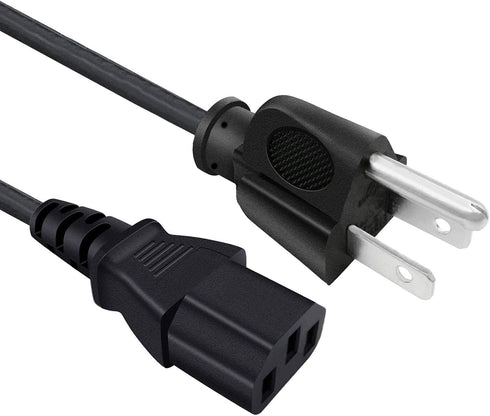 3 Prong Power Cord Replacement for Viewsonic PJ452 PJD5155, 8ft C13 AC Cable