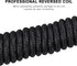 Generic 1.5M Coiled USB C Keyboard Cable for Gaming Keyboard, Double-Sleeved Mechanical Keyboard Cable with Detachable