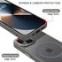 BENTOBEN Magnetic Case for iPhone 13 & 14, Compatible with Magsafe, Slim Shockproof Protective Cover, Gray