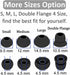 8 Pairs Silicone Ear Tips, Compatible with Powerbeats 3 2 1, Rubber Replacement Eartips for Skullcandy Earbuds, Black
