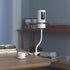 Flexible Twist Clamp Mount for R-ing Pan Tilt Camera, No Tools or Wall Damage Required (1 Pack, White)