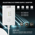 Lenink Adjustable AC Power Supply Adapter for 2 AA 3 AA 4 AA Batteries, Battery Replacement Adapter for LED Lights