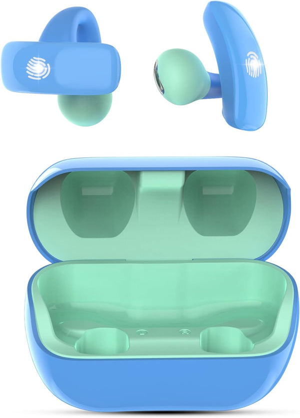 BANIGIPA Kids True Wireless Earbuds, Bluetooth 5.4 Open Ear Headphones for Boys Girls Teens, Light Comfortable, 85dB