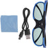 3D 144Hz 3D Glasses, DLP-Link Active Shutter Glasses with Rechargeable Battery for Projectors, Goggles for Mainstream