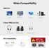 USB Audio Adapter with 3.5mm Jack, CableCreation USB External Stereo Sound Card for PS4, PS5, Windows, Mac