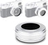JJC Mark V Metal Lens Hood Protector with 49mm Filter Adapter for Fujifilm X100VI X100V X100F X100T X100S