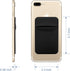 Costyle Slim Credit Card Holder for Back of Phone, Cell Phone Stick On Wallet.