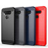 Osophter LG K51 Case, LG Reflect Case, Shock-Absorption Flexible TPU Rubber Protective Cover, Black