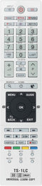 TS-1LC Universal Replacement Remote Control for Toshiba TV Models 19AV615DB, 26AV615DB, 32AV615DB, and More