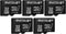 Patriot Memory LX Series Micro SD Flash Memory Card 32GB - Pack of 5
