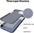 GOOSPERY Liquid Silicone Case for iPhone 12 Pro Max (6.7 inches), Silky-Soft Touch, Shockproof Cover with Microfiber
