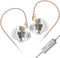 erjigo Wired in-Ear Earbuds Headphones, CCA CRA Dynamic Crystal-Clear Sound, Ergonomic Comfort-Fit, Noise Isolating,
