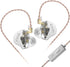 erjigo Wired in-Ear Earbuds Headphones, CCA CRA Dynamic Crystal-Clear Sound, Ergonomic Comfort-Fit, Noise Isolating,