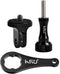 HSU Aluminum Camera Tripod Mount Adapter, 1/4"-20 Mount with Aluminum Thumbscrew for Insta360, GoPro, Sony Cameras