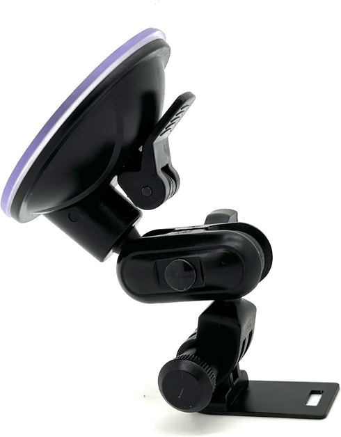 Enhanced Dual Ball Joint Adjust Suction Cup Bracket for UNIDEN R1 R2 R3 R4 R7 R8 R9 Radar Detector