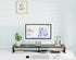 2 Dual Monitor Stand Riser, Large Wood Monitor Riser for Monitors, Monitor Lift with Storage for Desk, Sturdy