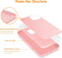 DTTO Shockproof Case Compatible with iPhone 12/12 Pro, Romance Series, Crystal Pink with Camera Protection