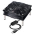 ZIWIJE USB Computer Cooling Fan 5V USB Power with Speed Controller USB Router