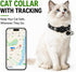 GPS Collar for Cats (Android Only) Pet Tracker, Soccer Style Smart Tag Compatible with Google Find My, Waterproof No