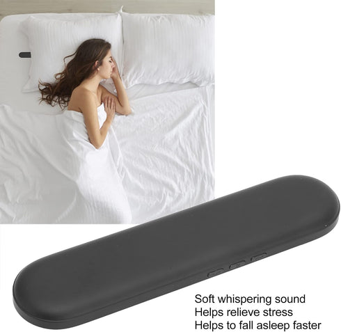 Wireless Pillow Speakers, Bluetooth 5.3 Portable Bone Conduction Speaker with Timer Off Function, Mini Speaker, White