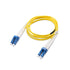 Cable Matters Plenum Rated Duplex OS2 Single Mode Fiber Optic Patch Cable - 1m / 3.3ft, LC to LC UPC