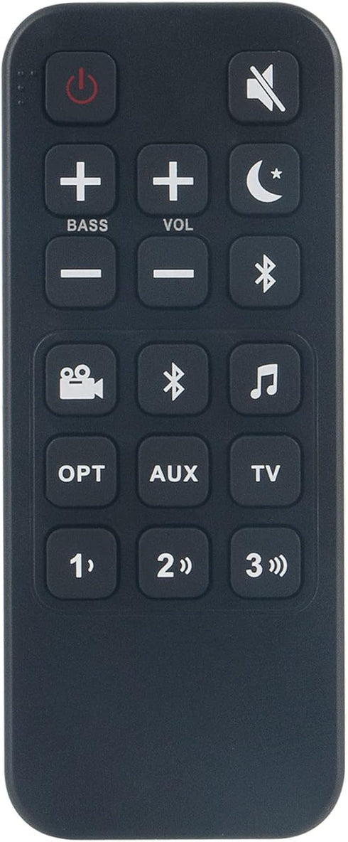 Replacement Remote Control for Polk Audio Sound Bar Signa S1 S2 S3, Compatible with Multiple Models