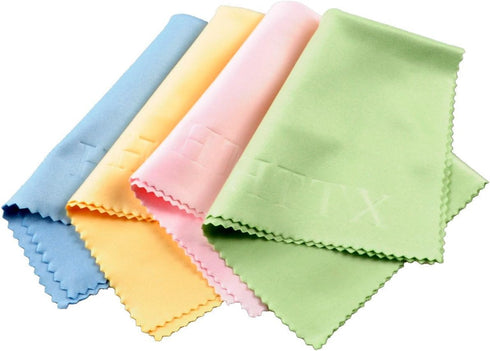 HTTX Microfiber Screen Cleaning Cloths for Cell Phones, Tablets, LCD TV and Laptop,