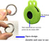 Case for Tile Sticker (2022) 2-Pack. (Glow in Dark)Small Bluetooth Tracker Cover, Protective Holder for Key Remote Finder and Item Locator, Pets Dog Cat Collar Tracker Accessories,Glow Green+Glow Blue