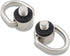 Litoexpe Stainless Steel D Ring Screw, 1/4"-20 Camera Fixing Screw with Rubber Padding