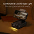 Unique Gifts for Men, Cell Phone Stand with Bluetooth Speaker & LED Color Changing Light, Birthday Gifts for Women Dad
