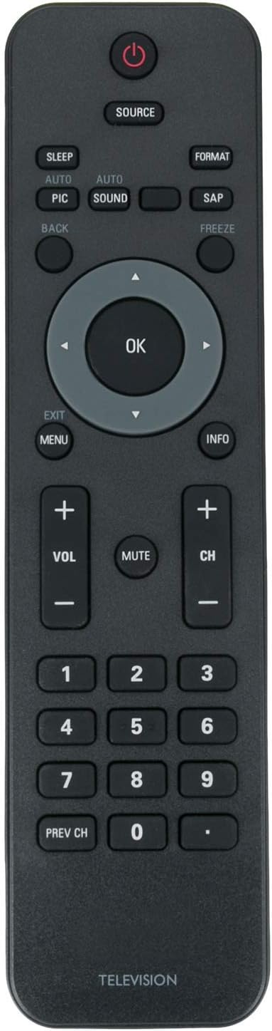 Universal Remote Control for All Philips LCD LED TV - No Setup Required