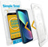 Simple Snap Tempered Glass Screen Protector for iPhone 12 Pro Max - Invisible Premium Protection, Easy Applicator