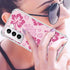 Yomjew 2 Pack S21 5G 6.2", Cute Clear Floral Phone Case for Samsung Galaxy Preppy Flowers Pattern Protective Soft Slim
