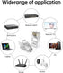 CableCreation RJ45 Connectors, 100-Pack Cat6 Connector, 8P8C Modular Plug Ends for Solid Wire and Standard Cable