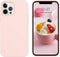 DUEDUE Liquid Silicone Soft Gel Rubber Case for iPhone 12 Pro Max 6.7", Full Protective with Microfiber Cloth Lining,