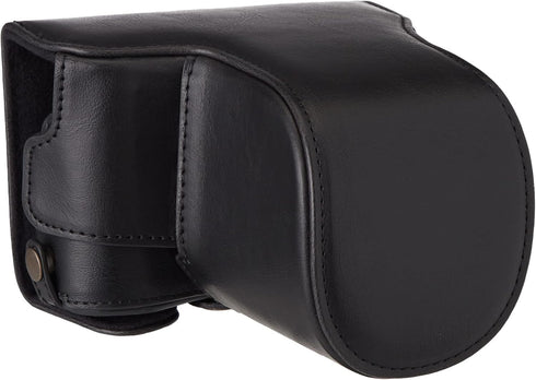 MegaGear Ever Ready Leather Camera Case Compatible with Olympus Pen E-PL10, E-PL9 (14-42mm)