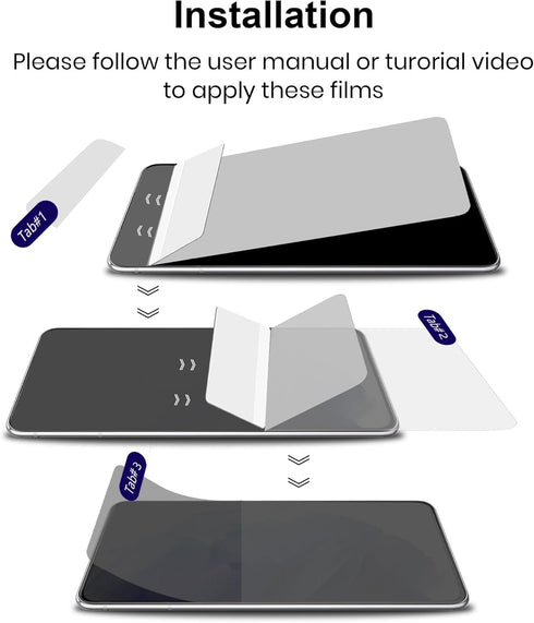 2 Pack Matte Privacy Screen Protector for Samsung Galaxy S24 Ultra - Anti Glare, Case Friendly, Fingerprint Unlock