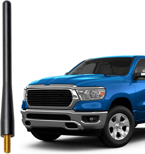 Anina Car Radio Antenna Mast for 2009-2019 Dodge Ram 1500 4.7 Inches Aluminum