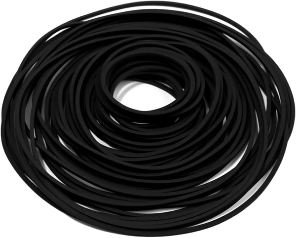 TNJPSEK 50 Pcs Cassette Player Belts Replacement Kit, Mixed Flat Rubber Drive Belts