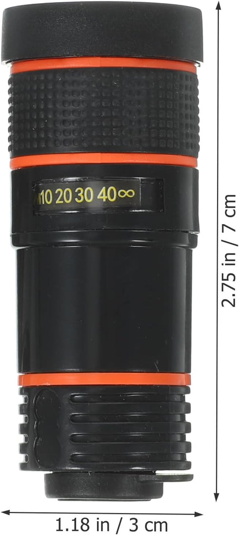 POPETPOP 8X Universal Telephoto Smartphone Camera Lens Kit High-Definition Macro External Phone Lens for Mobile
