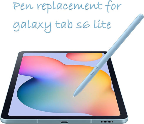 Dogxiong 2 Pack Galaxy Tab S6 Lite Pen Replacement for Samsung Galaxy Tab S6 Lite S Pen Stylus Pen Replacement, Angora Blue