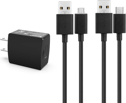 Tablet Charger for Lenovo - Micro USB and USB C Connector